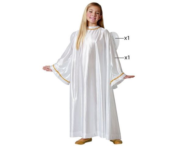 Fato Anjo Branco 3-4 Anos