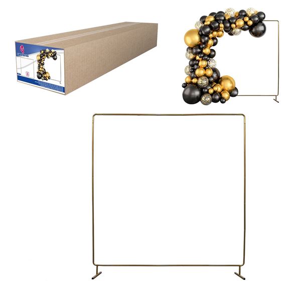 Estrutura Arco Balões Metal 2m Quadrado
