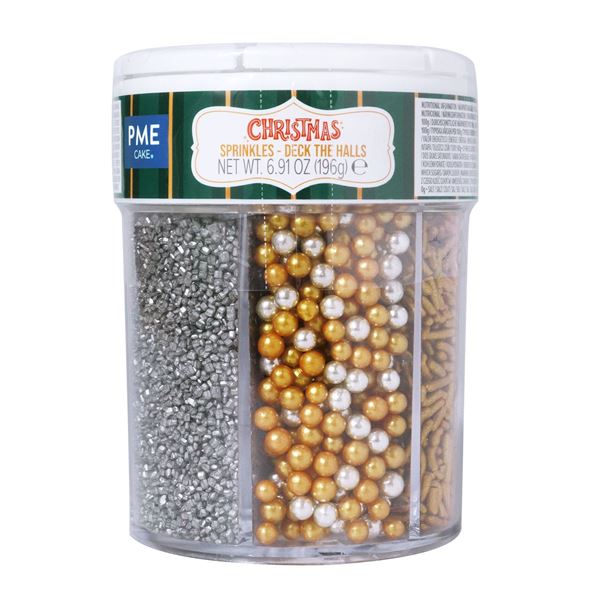 Mistura Decorações De Açúcar Natal Sparkle 6em1