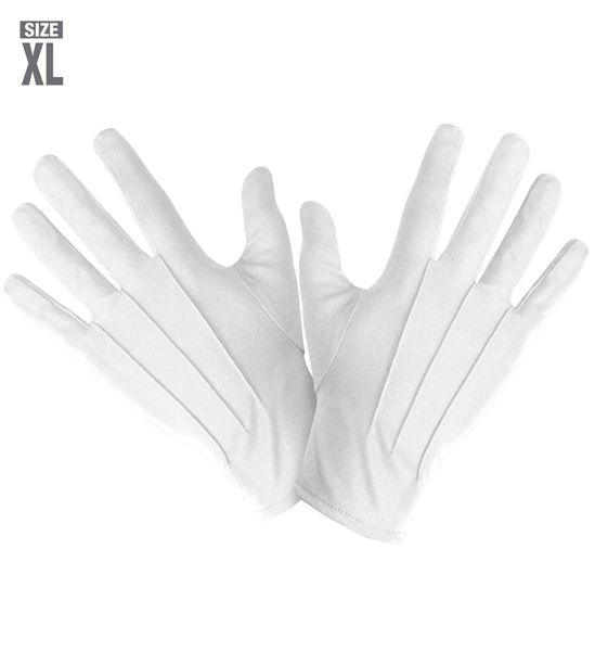 Luvas Brancas Xl