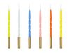 6 Velas Torcidas Rainbow Gold