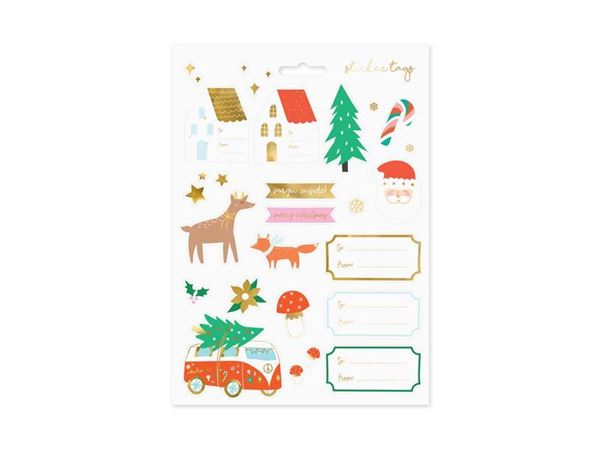 Autocolantes Natal Winter Fores