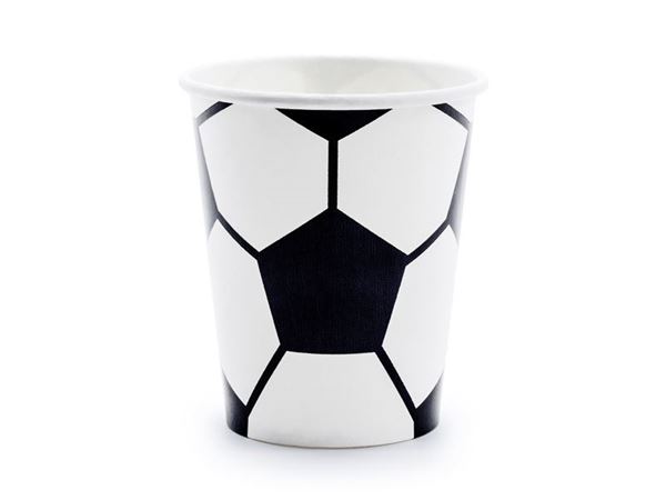6 Copos Futebol 260ml