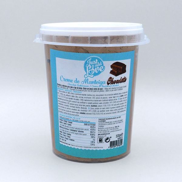 Creme Manteiga Chocolate 500gr