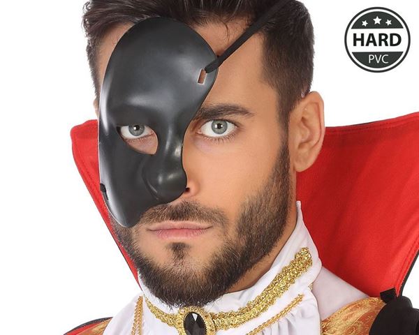 Máscara Meia Cara Preta