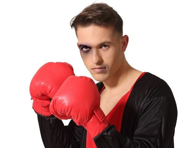 Luvas Boxe Vermelhas