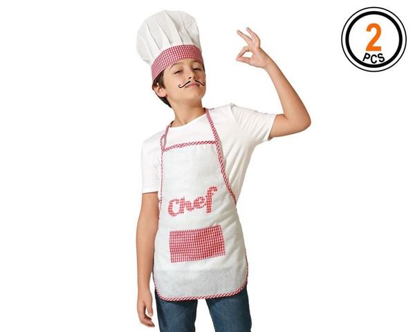 Conjunto Cozinheiro Chef Vermelho