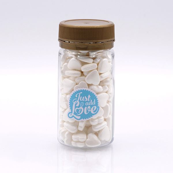 Corações 3d Branco 75gr