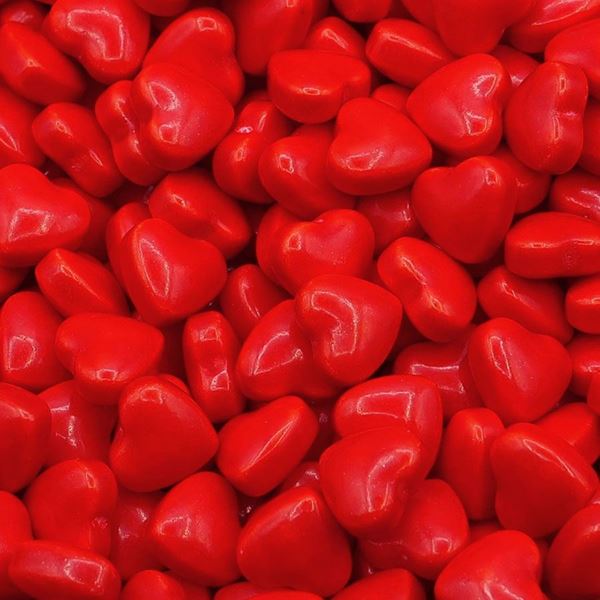 Corações 3d Vermelhos 75gr