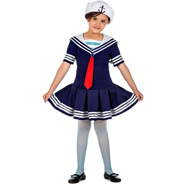 Fato Marinheira Dos Mares 5-6 Anos