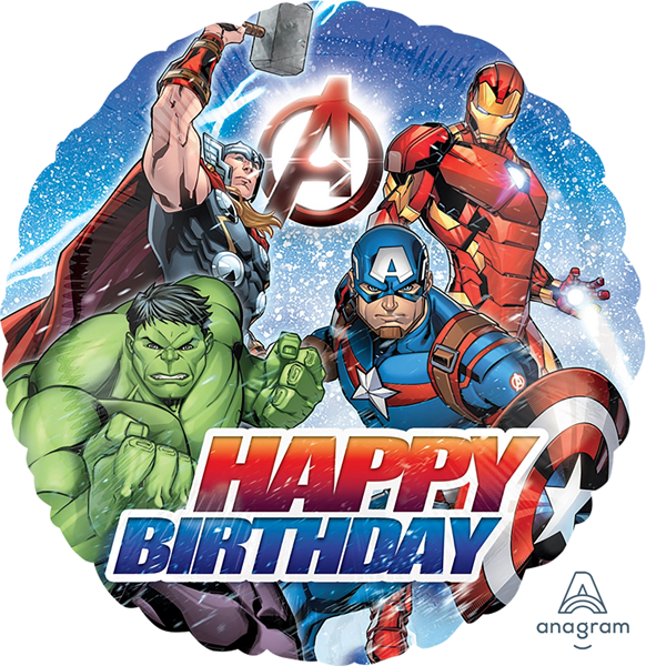 Balao Foil Hb Avengers 43cm
