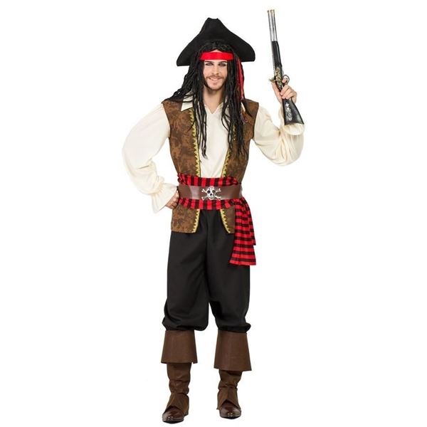 Fato Pirata Del Caribe M-l