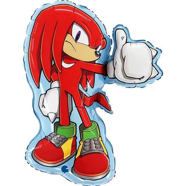 Balão Foil 26" Knuckles - Sonic