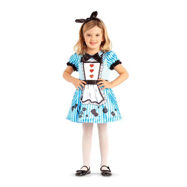 Fato Alice No Pais Das Maravilhas 3-4 Anos