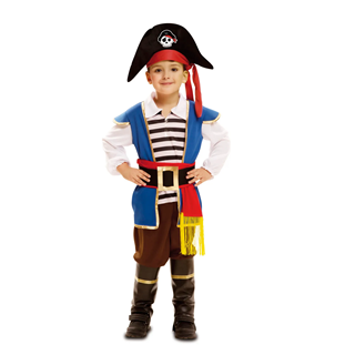 Fato Pirata Alegre 12-24 Meses