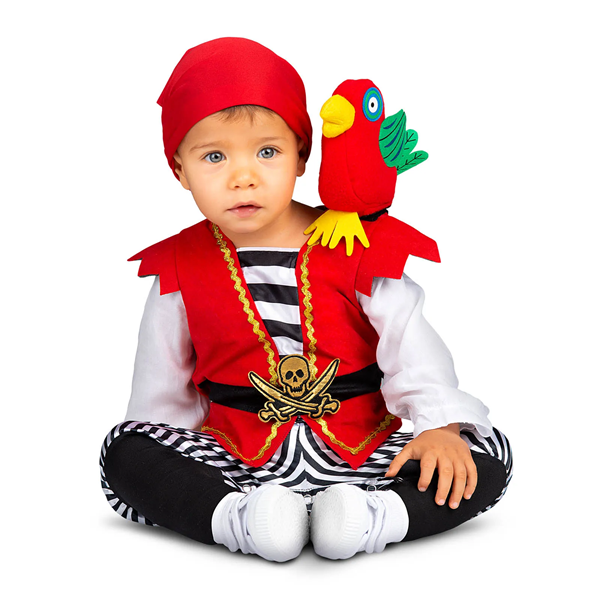 Fato Pirata Das Caraibas 12-24 Meses