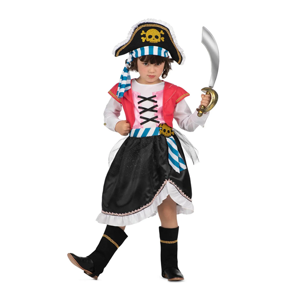Fato Pirata Dos Mares 3-4 Anos