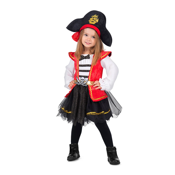 Fato Pirata Das Caraibas 3-4 Anos