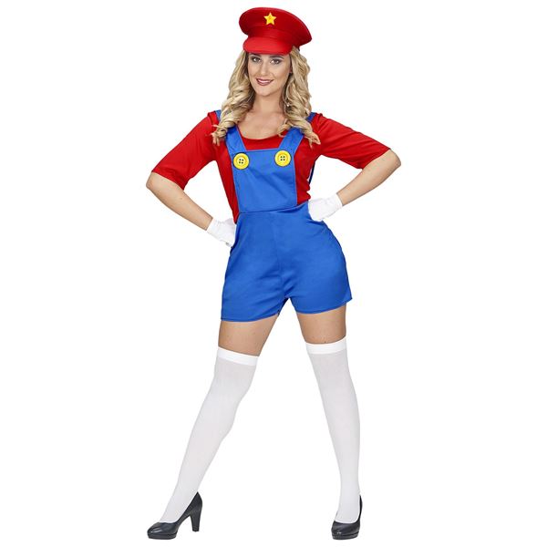 Fato Super Mário Mulher M