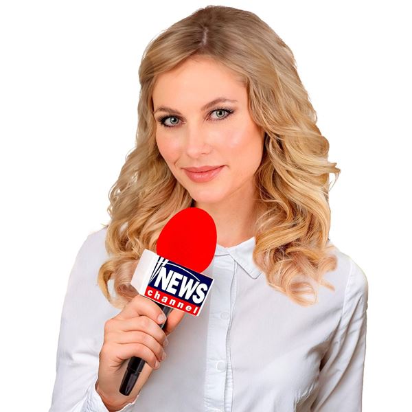 Microfone Breaking News 25cm