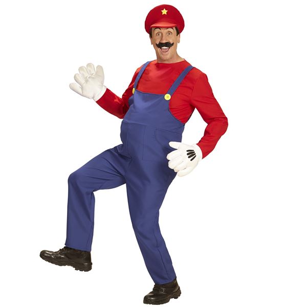 Fato Super Mário Homem L