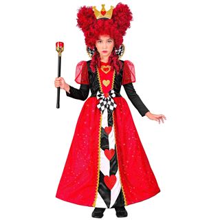 Fato Rainha De Copas Luxo 5-7 Anos