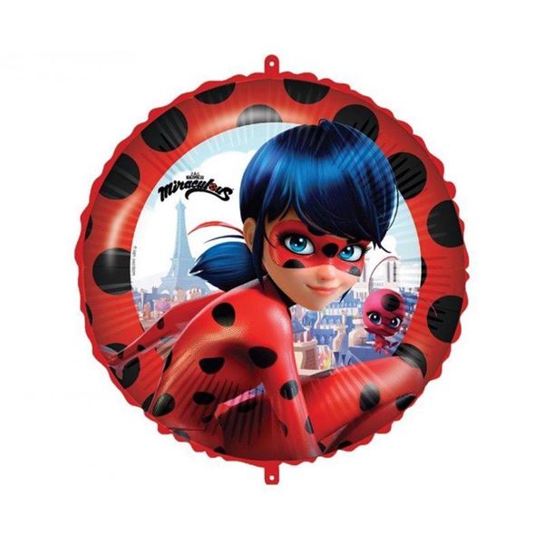 Balão Foil Ladybug 46cm