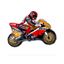 Balão Foil Moto Racing Laranja 84x66cm