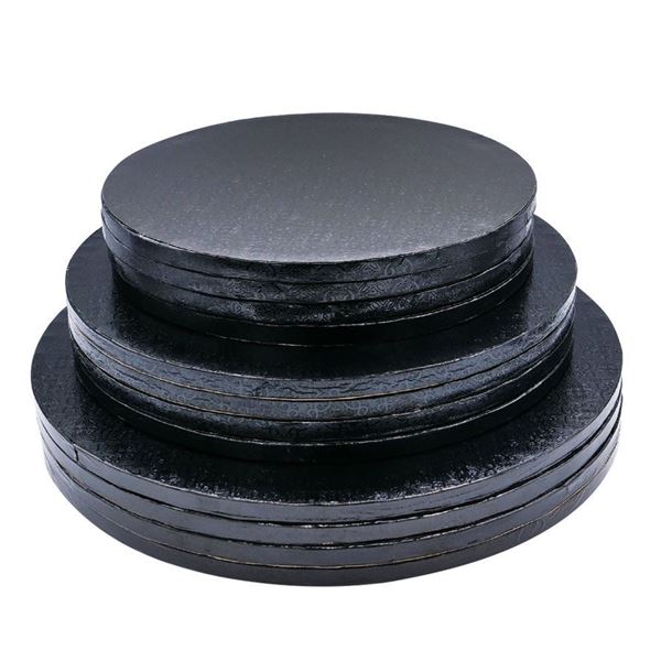 Cake Drum Preto Redondo 35cm / 10mm