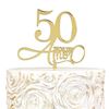 Topper Arilico Ouro 50 Anos De Amor