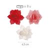 8 Mini Menufar Vermelho/Rosa 4.5cm