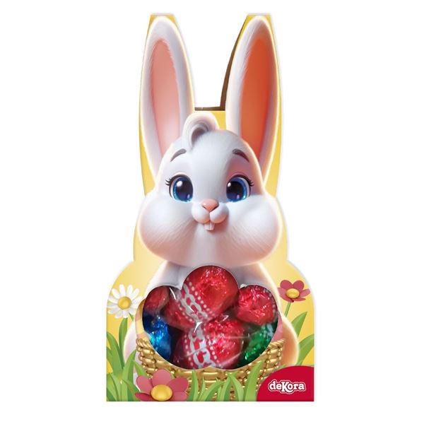 Coelhinho Com Ovos De Chocolate 60gr
