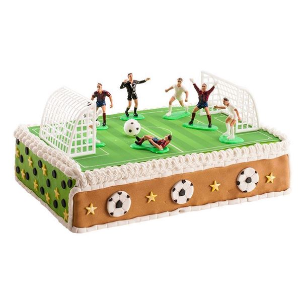 Kit Futebol Jogadores E Balizas