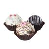 Mini Formas Bombom / Brigadeiro Marrom 100un
