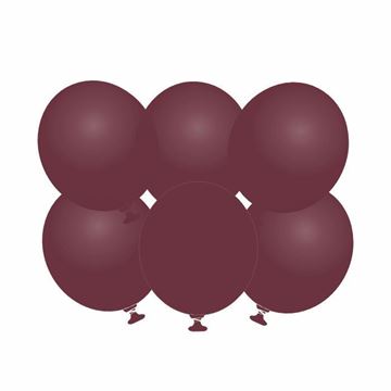 25 Balões 32cm Bordeaux