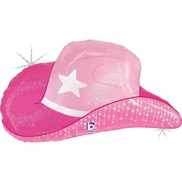 Balão Supershape Pink Cowgirl 26"