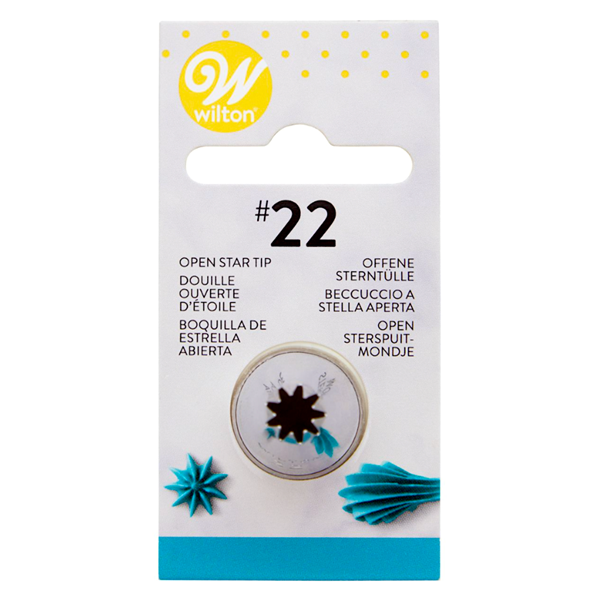 Boquilha Inox 22 Estrela Aberta