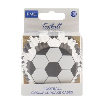 30 Cápsulas Cupcake Futebol