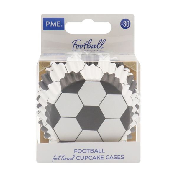 30 Cápsulas Cupcake Futebol