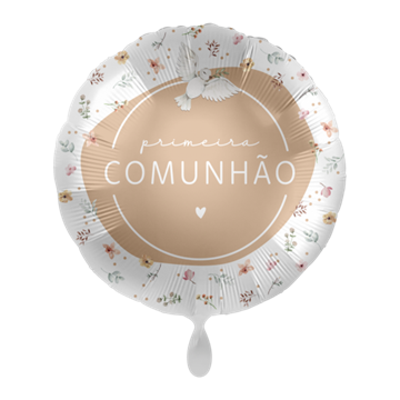 Balao Foil Natural Comunhão