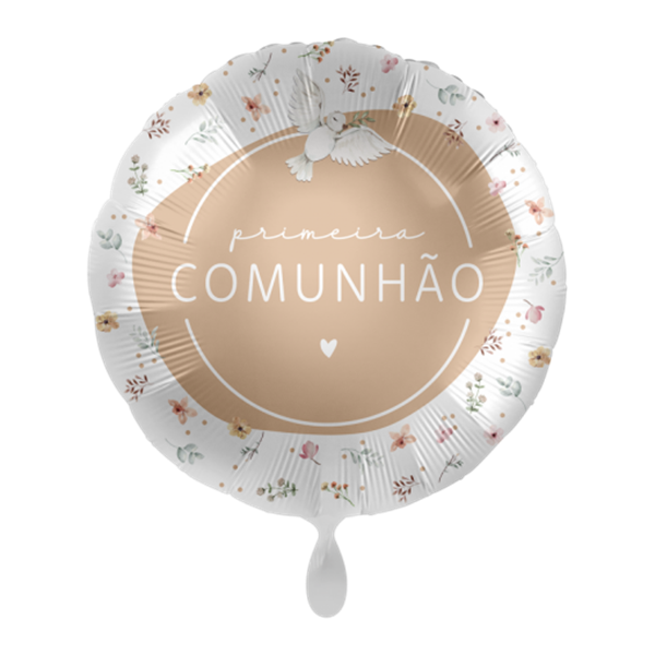 Balao Foil Natural Comunhão