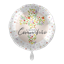 Balao Foil Floral Comunhão