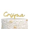 Topper Ouro Crisma