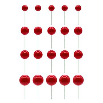 Esferas Vermelho 20un