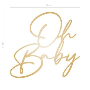 Aplique Ouro Baby
