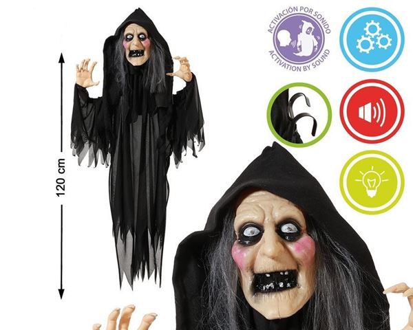 Bruxa Assustadora 120cm