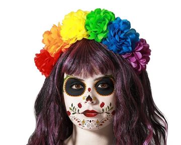 Bandolete Flores Rainbow