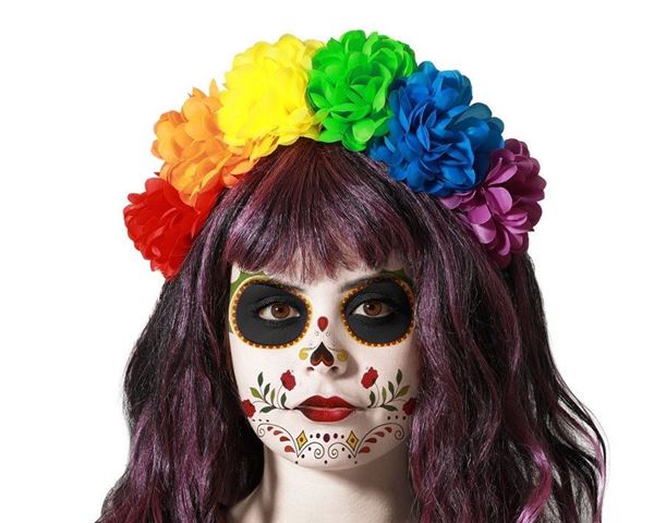 Bandolete Flores Rainbow