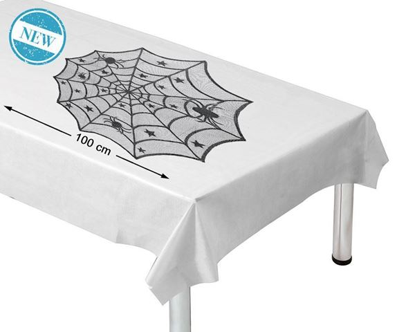 Teia De Aranha Decoração De Mesa 100cm