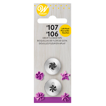 Conj 2 Boquilhas Flor 107 E 106